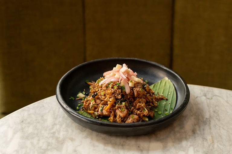Arroz de Cerdo al Wok